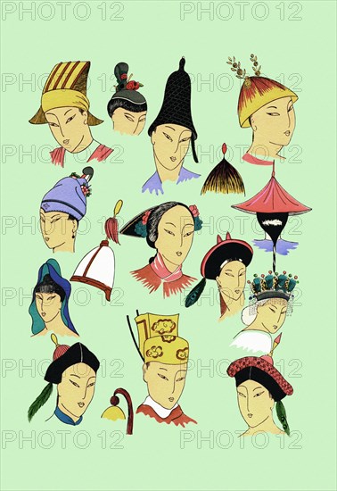 Feminine Chinese Hats