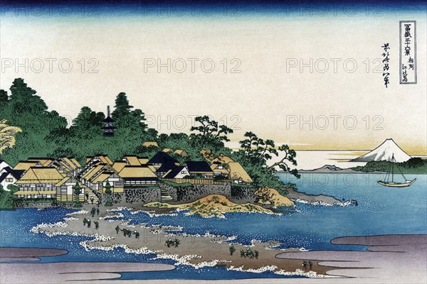 Enoshima in Sagami Province 1830