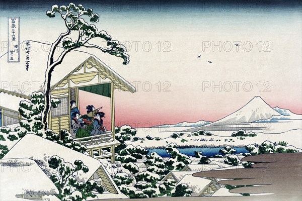 Tea House at Koishikawa 1830