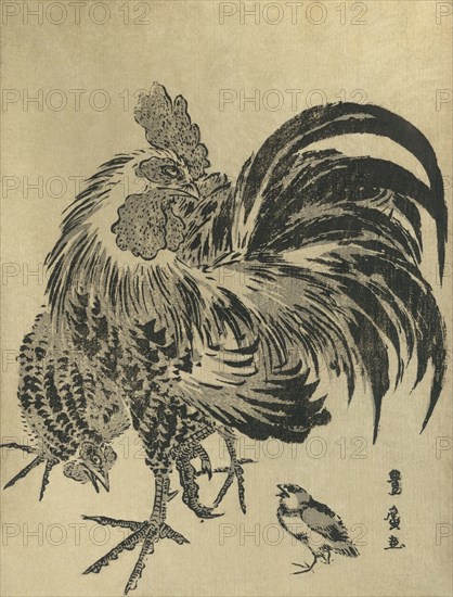 Hen and chick 1810