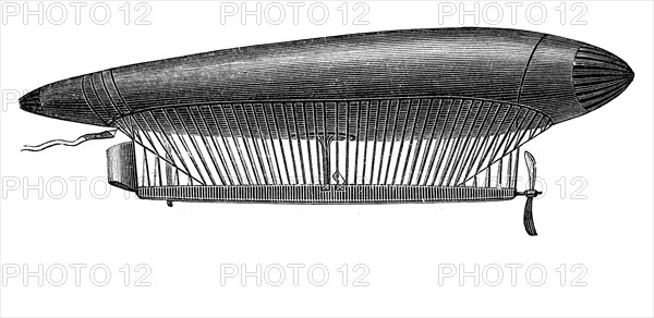 The steerable airship by ch. renard and a krebs