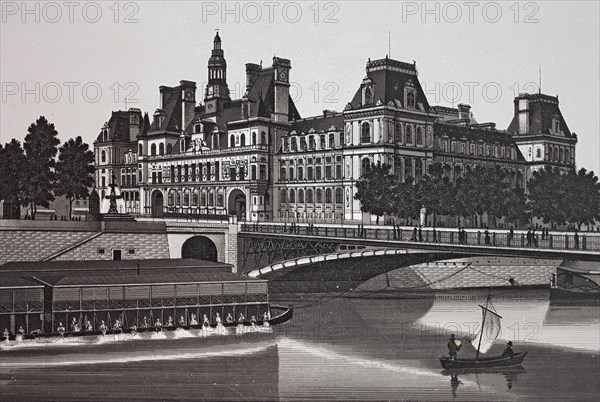 Paris, nouvel hotel de ville