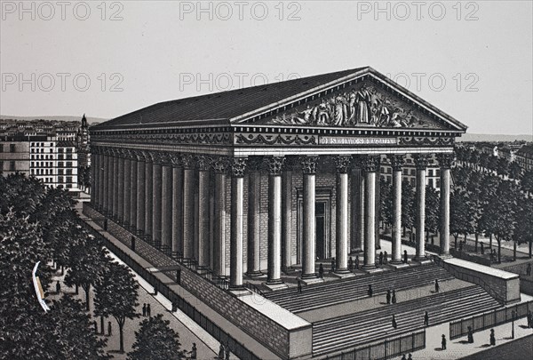 Paris, eglise de la madeleine