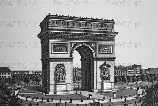 Paris, arc de triomphe