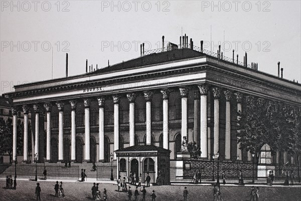 Paris, palais de la bourse