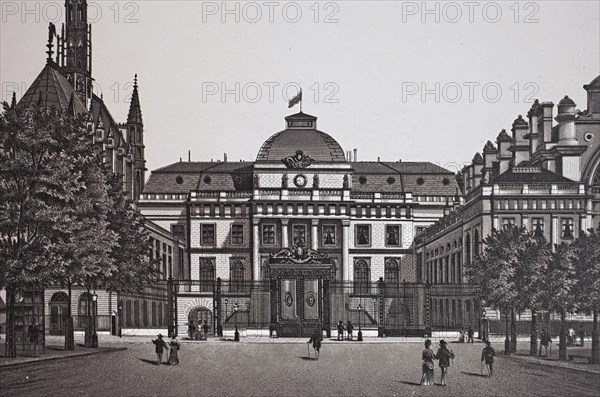 Paris, palais de justice