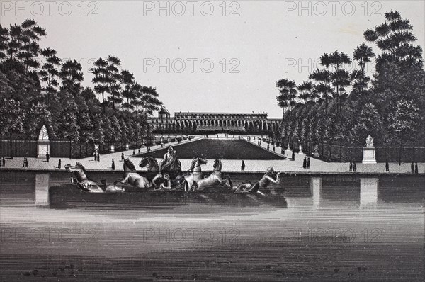 Versailles, le bassin d'apollon