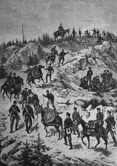 Austrian mountain artillery