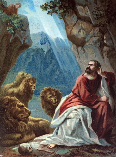 Daniel in the lion's den