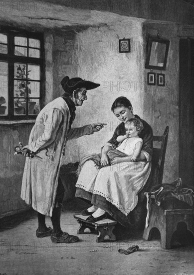 Father has a doll