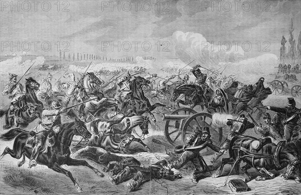 Conquest of a french battery