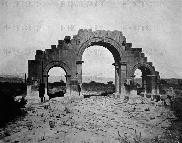 Ruins of lambaesis, algeria
