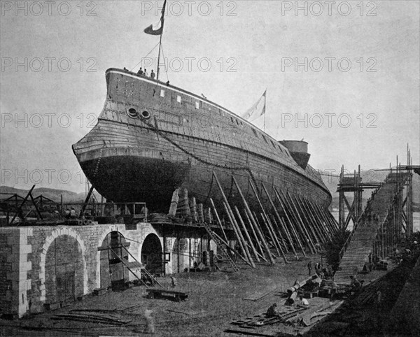 Le chantier du marceau warship