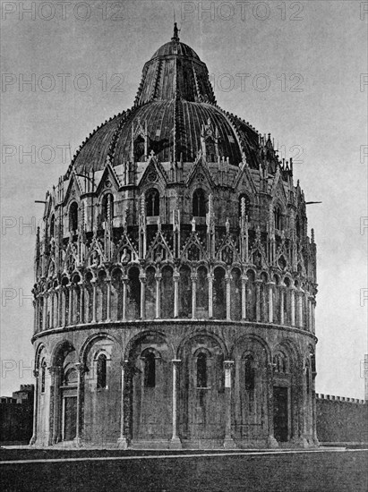 Baptistery in pisa