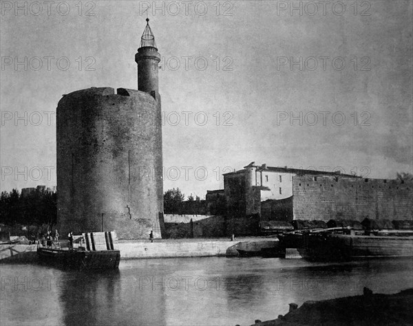 Tour de constance guard tower in aigues mortes