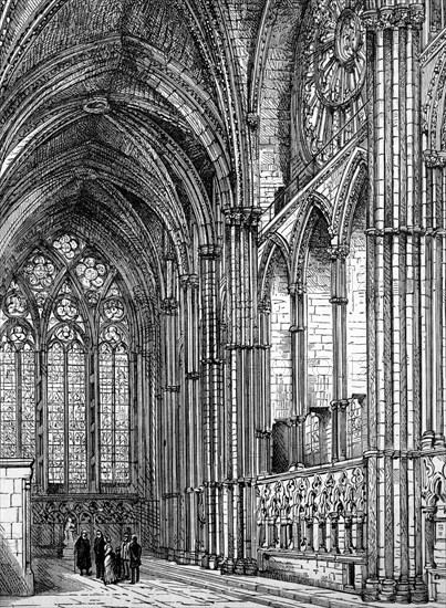 Durham, interior of the cathedral