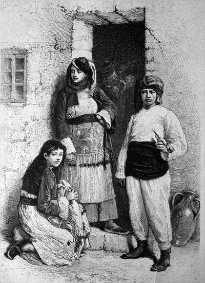 Christian inhabitants of chios