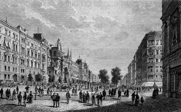 Schottenring with the ring theater