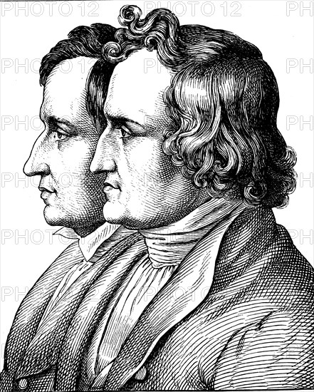 Jacob and wilhelm grimm