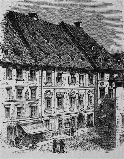 Wallenstein's home in eger