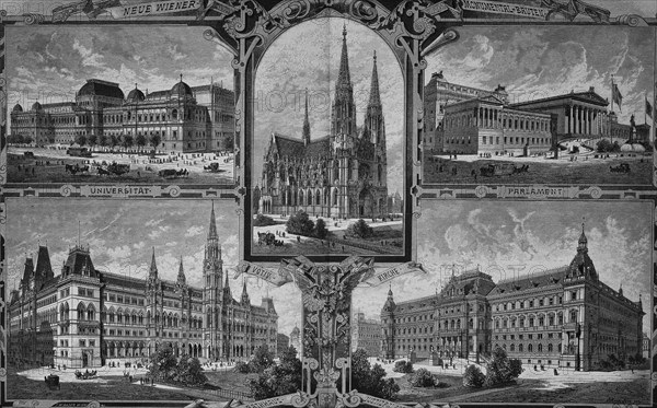 Monumental buildings of vienna