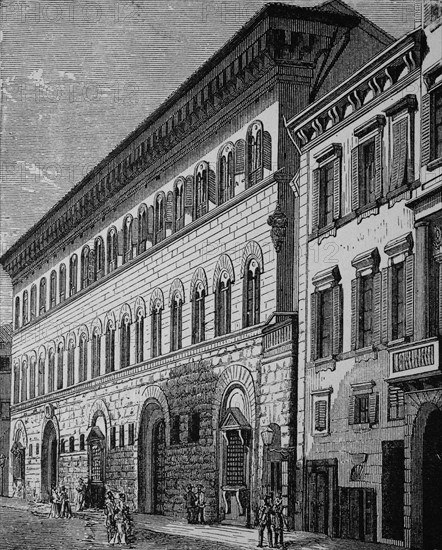 Medici palace in florence