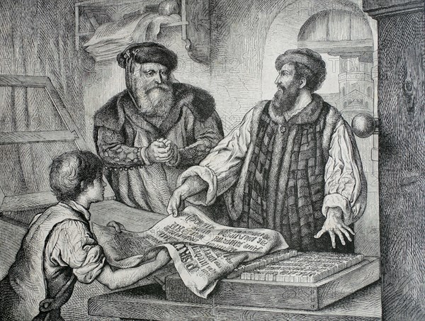 Gutenberg printing