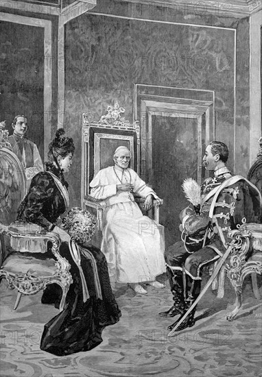 Pope leo xiii in rome