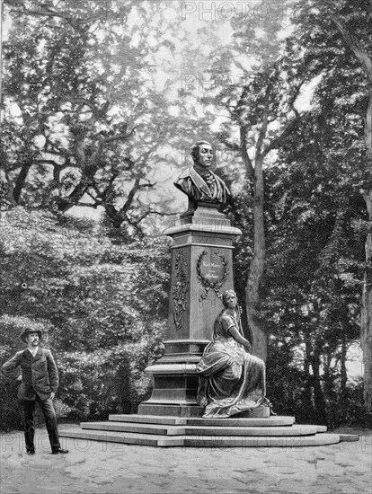 Memorial of carl maria von weber in eutin