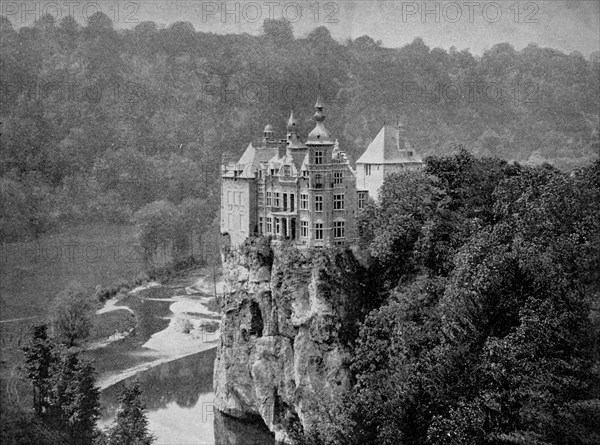 walzin castle, dinant