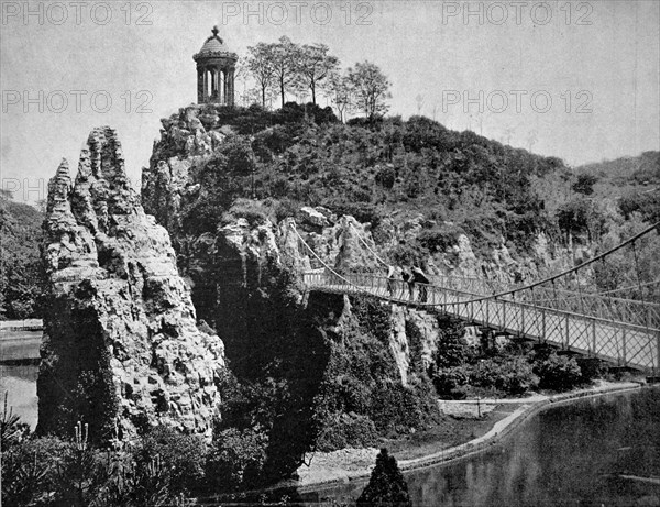 Les buttes-chaumont, paris