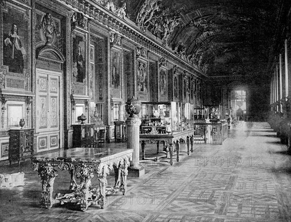 Gallery of apollo in the louvre