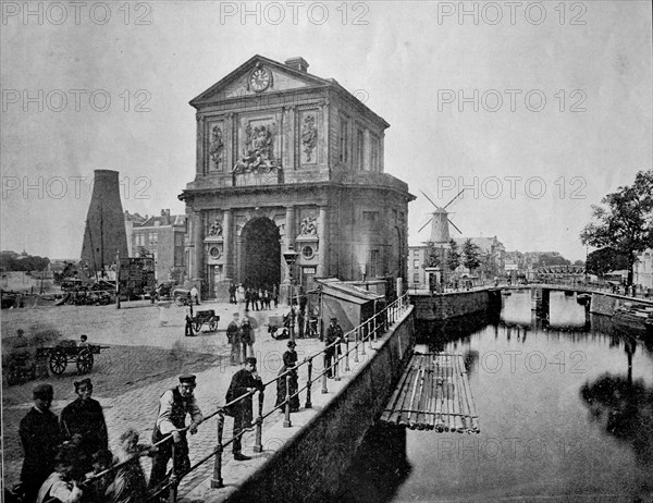 The port of delft, holland,