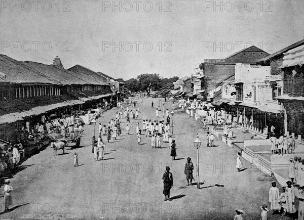 a street in calcutta,