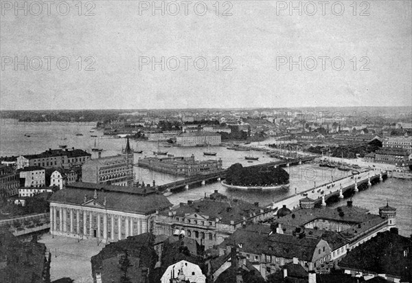 Cityscape of stockholm