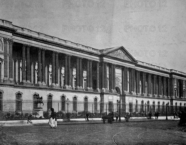 Louvre palace, paris