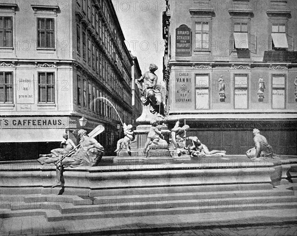 Marktbrunnen fountain, vienna