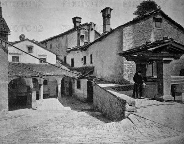 Monastery la couvent de la la verna, italy