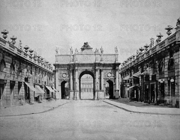 Stanislas city gate, nancy