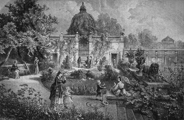 The mirabell garden