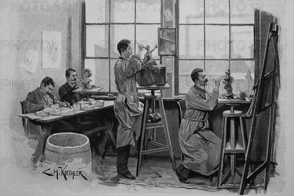 Manufacturing of porcelain