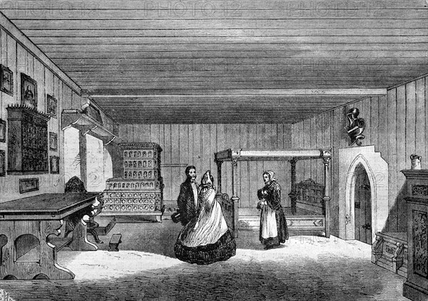 Luther's room in wartburg castle