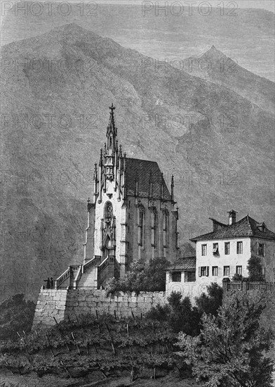 Funeral chapel of archduke johann on burg schenna