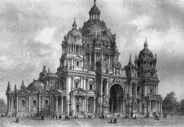 New building of the cathedral