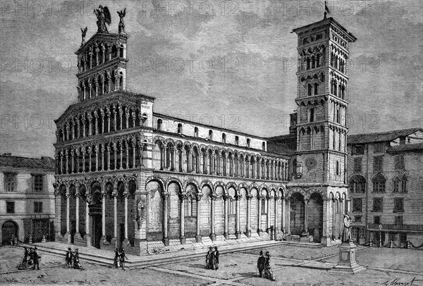 Church of san michele in lucca