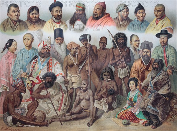 Ethnic groups of asia: