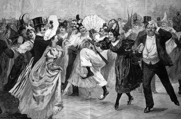 Francaise, dance at the carnival