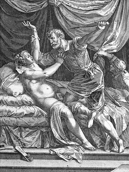 The rape of lucretia