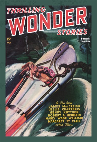 Thrilling Wonder Stories: Sheena and the X Machine