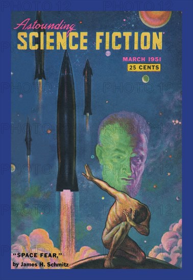 Astounding Science Fiction: Space Fear 1950